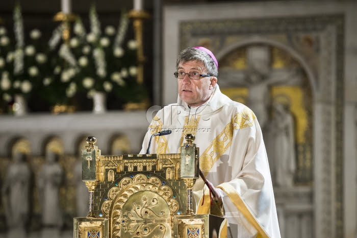 Mgr Éric de MOULINS-BEAUFORT, arch. de Reims et président de la CEF.