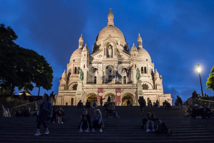 Basilique du Sacré Coeur de Montmartre.