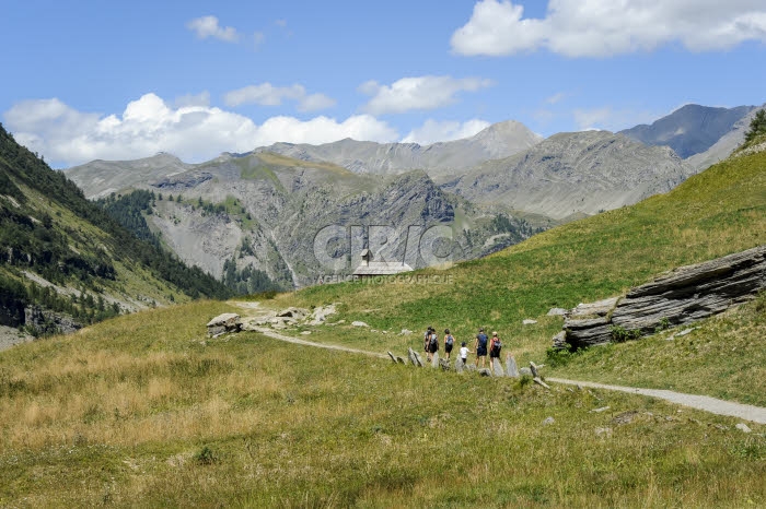 Randonnée en montagne.