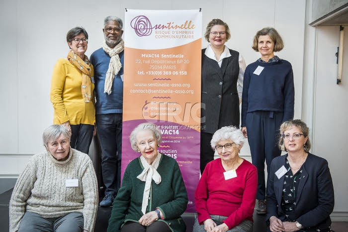 Membres de l'association Sentinelle.