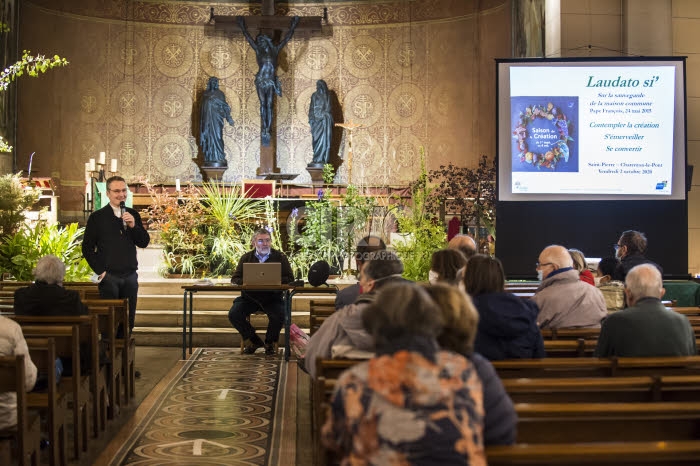 Soirée conférence Laudato Si', dans le cadre de la fête de la création.